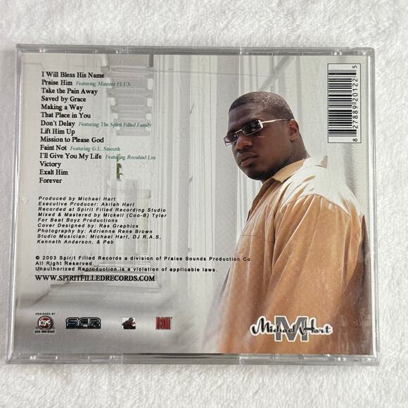 Michael Hart – Forever (2003) CD | Gospel R&B Soul Christian Music Album - Picture 2 of 7